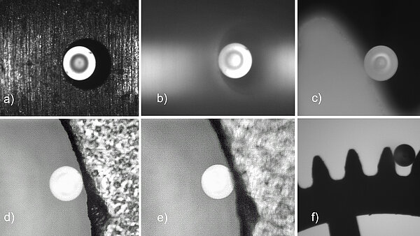 Measuring tactile-optical functional principle - disadvantages of conventional scanning probes are avoided